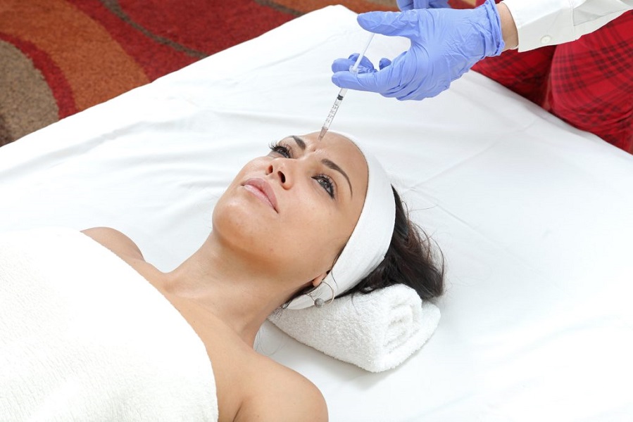 A scene of medical cosmetology treatments botox injection | Kay Dermatology in Burbank, CA
