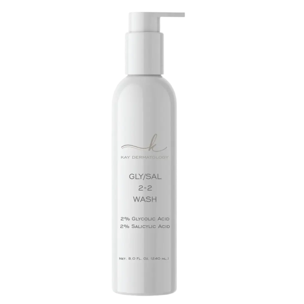 Kay Dermatology GlySal 2-2 Wash with 2% glycolic acid and 2% salicylic acid